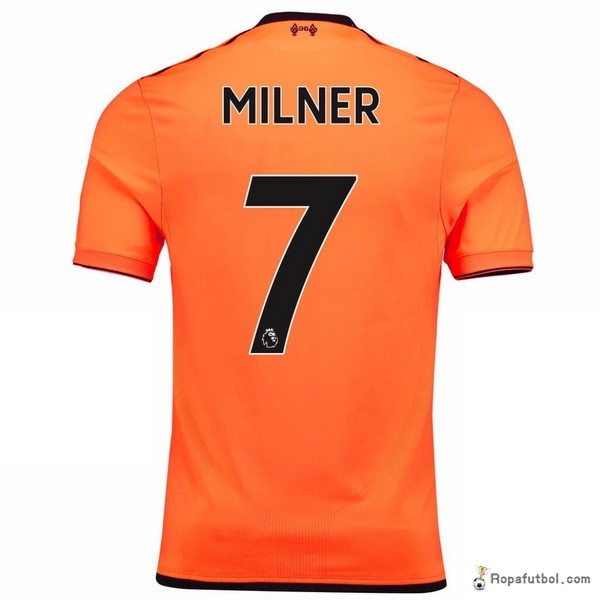 Camiseta Liverpool Replica Tercera Ropa Milner 2017/18